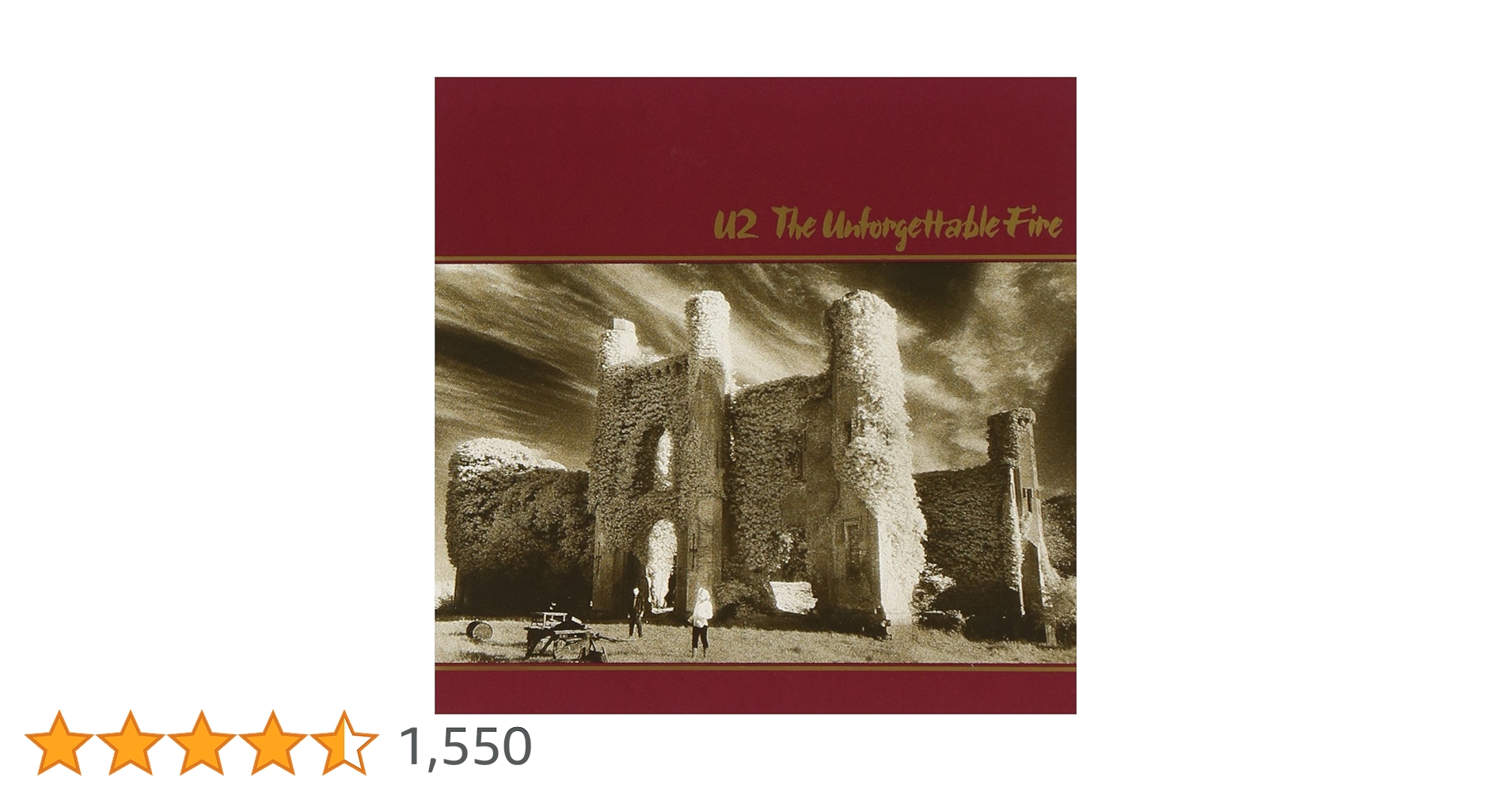 The Unforgettable Fire: U2: Amazon.ca: Music